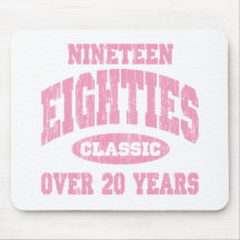 1980's Classic Birthday Mouse Mats
