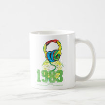 1983 Headphone Coffee Mugs