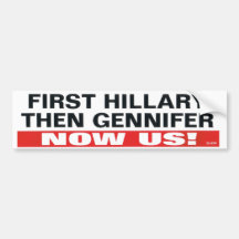 1990s Bill Clinton Bumper Sticker