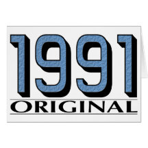 1991 Original Greeting Cards