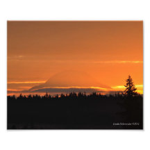 #19 Mount Rainier and its Shadow Photo