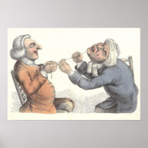19th Century Tooth Extraction - Dental Horrors! Poster