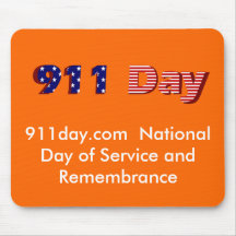 1, 911day.com  National Day of Service and Reme... Mouse Pad