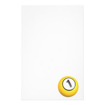 1 Ball Customized Stationery