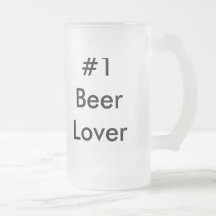 #1 Beer Lover Coffee Mug
