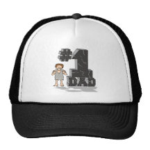 #1 Dad Mesh Hat