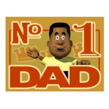#1 Dad Postcards