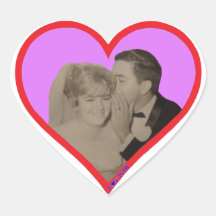 1 L♥v'n'm couple Sample Heart Sticker