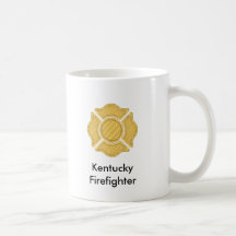 1LOGO11,      Kentucky     Firefighter Mugs