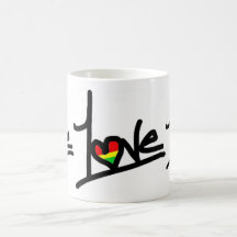 1Love Coffee Mugs