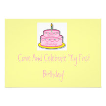 1st Birthday Invitation