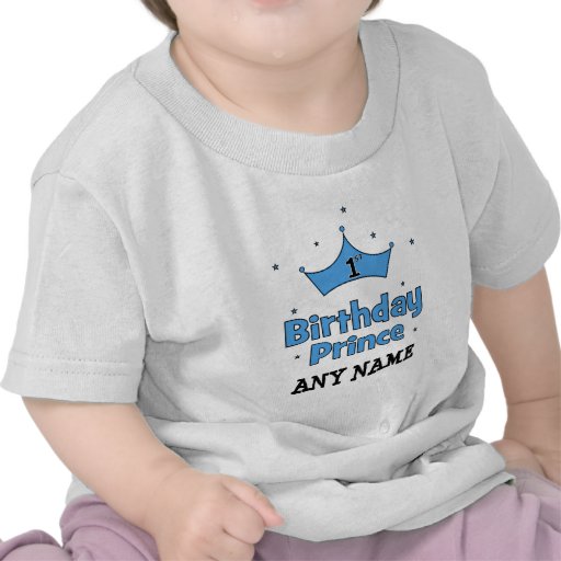 1st Birthday Prince Tee Shirts