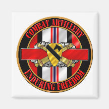 1st Cavalry Division Infantry OEF Refrigerator Magnet