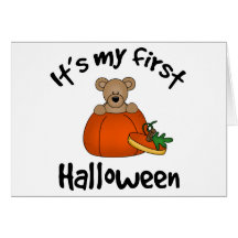 1st Halloween Card