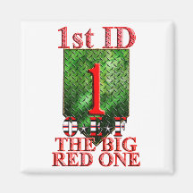1st Infantry Division OEF VETERAN Magnet