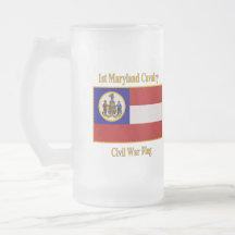1st Maryland Cavalry Civil War Flag Mug