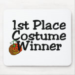 1st Place Costume Winner Pumpkin Mouse Pads