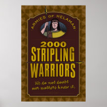 2000 Stripling Warriors poster.