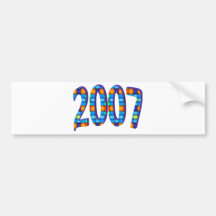 2007 BUMPER STICKER