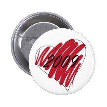 2009 heart pin