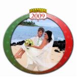 2009 Wedding Christmas Ornament Cut Out