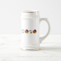 2010 german soccer balll logo mugs