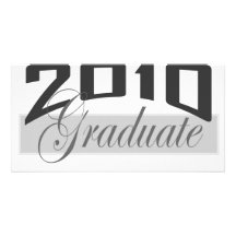 2010 Graduate Customised Photo Card