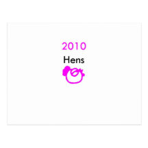 2010 hens postcard