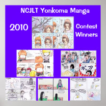 2010 Yonkoma Manga Winners Print