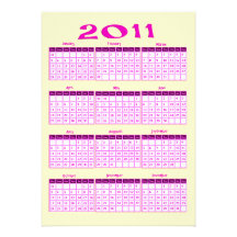 2011 Calendar Invitations
