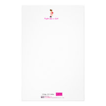2011 Fight Like a Girl Stationery