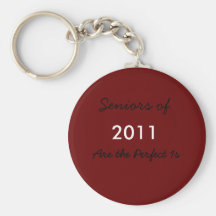 2011 seniors key chains