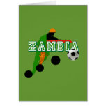 2012 African Nations Cup Winners - Zambia Soccer Greeting Card