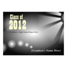 2012 Graduation Announcement