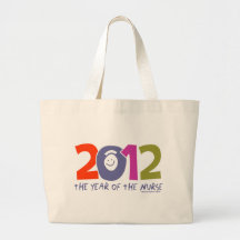 2012 - The  Year of the Nurse Canvas Bag