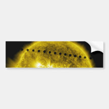 2012 Transit of Planet Venus Across the Sun Bumper Stickers