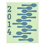 2014 cooking calendar for business custom invites