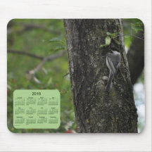 2016 Bird Calendar Mousepad