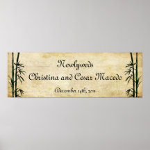 22.5"x 7.5" Personalised Banner Geisha Print