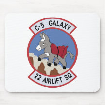 22nd Airlift Squadron Mouse Pad