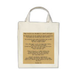 23rd Psalm Highlighted Totebag