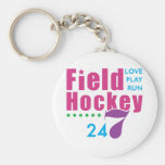 24/7 Field Hockey Keychains