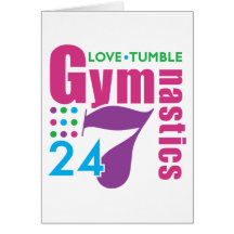 24/7 Gymnastics Greeting Card