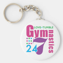 24/7 Gymnastics Keychains