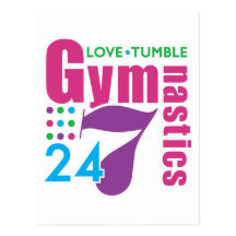 24/7 Gymnastics Postcards