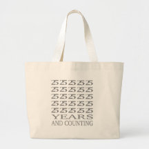 25 Years and Counting Bags