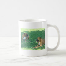 2 boxers mug
