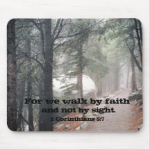 2 Corinthians 5:7 Mousepad