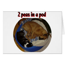 2 Peas in a Pod Card