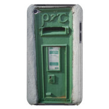 #2 Traditional Green Irish Post Box iPod Case-Mate Cases